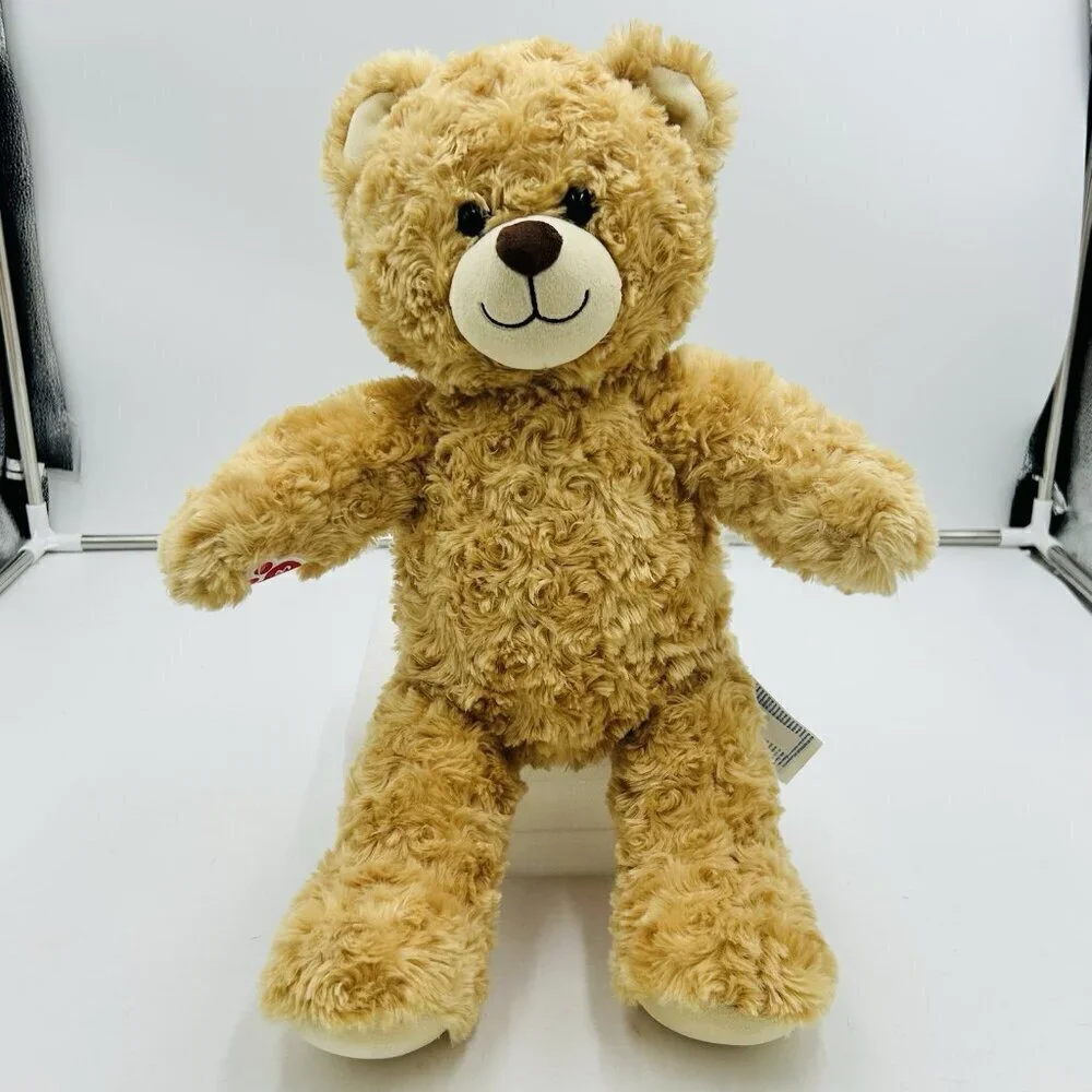 Build-A-Bear Happy Hugs Teddy Bear Plush Soft Tan Swirl Fur 18